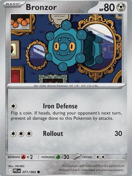 Bronzor 71 - ME02 Phantasmal Flames