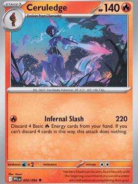 Ceruledge 20 - ME02 Phantasmal Flames