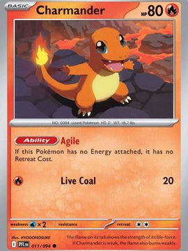 Charmander 11 - ME02 Phantasmal Flames
