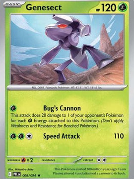 Genesect 8 - ME02 Phantasmal Flames Holofoil