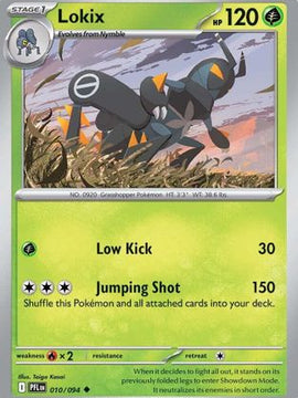 Lokix 10 - ME02 Phantasmal Flames Reverse Holofoil
