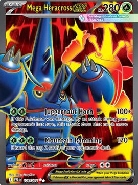 Mega Heracross ex - 108/094 108 - ME02 Phantasmal Flames Holofoil