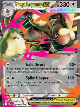 Mega Lopunny ex - 084/094 84 - ME02 Phantasmal Flames Holofoil