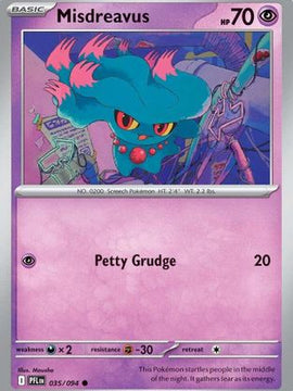 Misdreavus 35 - ME02 Phantasmal Flames