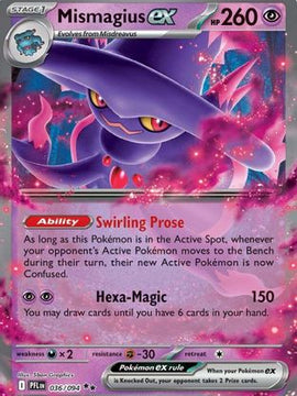 Mismagius ex - 036/094 36 - ME02 Phantasmal Flames Holofoil