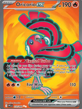 Oricorio ex - 110/094 110 - ME02 Phantasmal Flames Holofoil