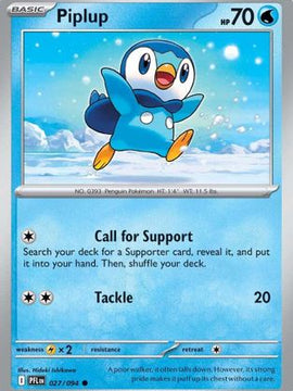 Piplup - 027/094 27 - ME02 Phantasmal Flames