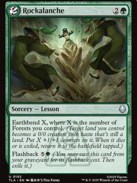 Rockalanche (TLA-192) - Avatar: The Last Airbender