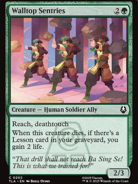 Walltop Sentries (TLA-202) - Avatar: The Last Airbender