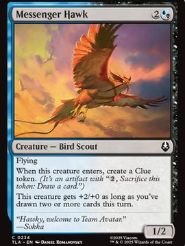 Messenger Hawk (TLA-234) - Avatar: The Last Airbender Foil