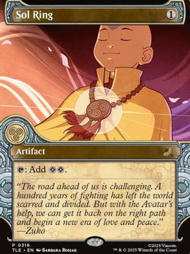 Sol Ring (Showcase) (TLE-316) - Avatar: The Last Airbender: Eternal-Legal