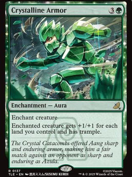Crystalline Armor (TLE-137) - Avatar: The Last Airbender: Eternal-Legal Foil