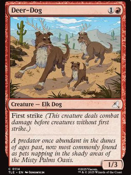 Deer-Dog (TLE-114) - Avatar: The Last Airbender: Eternal-Legal Foil
