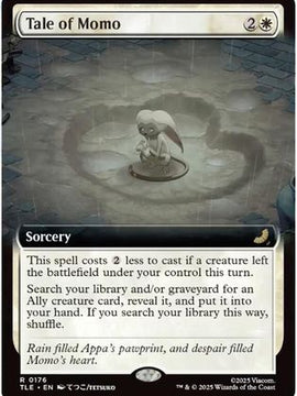 Tale of Momo (Extended Art) (TLE-176) - Avatar: The Last Airbender: Eternal-Legal Foil