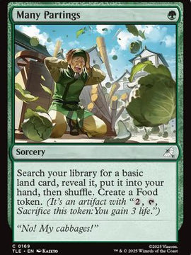 Many Partings (TLE-169) - Avatar: The Last Airbender: Eternal-Legal Foil
