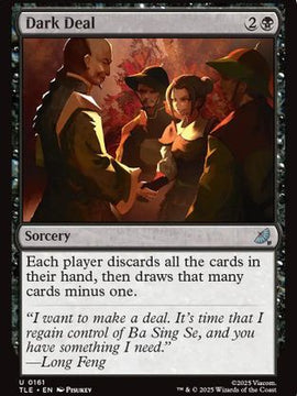Dark Deal (TLE-161) - Avatar: The Last Airbender: Eternal-Legal Foil