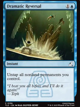 Dramatic Reversal (TLE-158) - Avatar: The Last Airbender: Eternal-Legal Foil