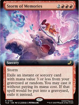 Storm of Memories (Extended Art) (TLE-199) - Avatar: The Last Airbender: Eternal-Legal Foil