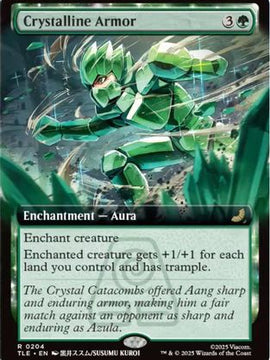 Crystalline Armor (Extended Art) (TLE-204) - Avatar: The Last Airbender: Eternal-Legal
