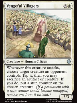 Vengeful Villagers (TLA-040) - Avatar: The Last Airbender