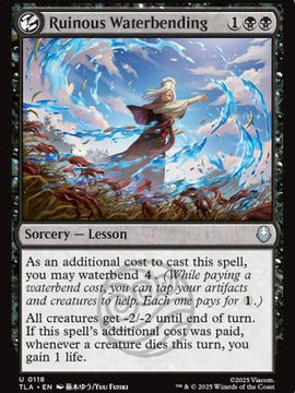 Ruinous Waterbending (TLA-118) - Avatar: The Last Airbender