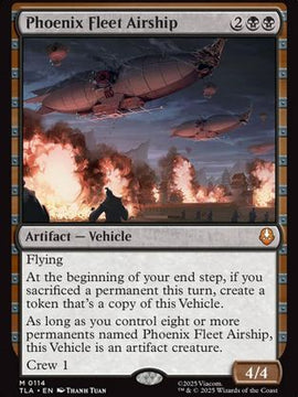 Phoenix Fleet Airship (TLA-114) - Avatar: The Last Airbender Foil