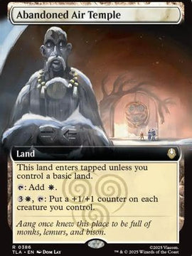 Abandoned Air Temple (Extended Art) (TLA-386) - Avatar: The Last Airbender Foil