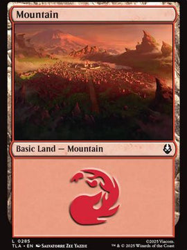 Mountain (0285) (TLA-285) - Avatar: The Last Airbender Foil
