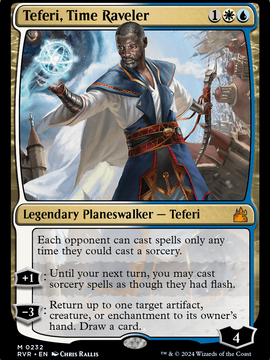 Teferi, Time Raveler (RVR-232) - Ravnica Remastered