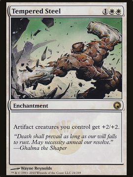Tempered Steel (SOM-024) - Scars of Mirrodin Foil