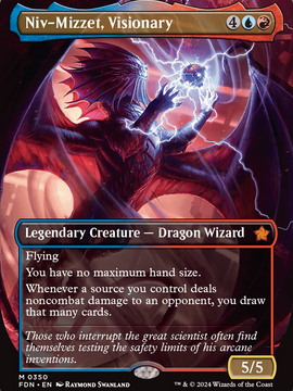 Niv-Mizzet, Visionary (FDN-350) - Foundations (Borderless)