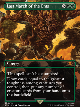 Last March of the Ents (LTR-418) - The Lord of the Rings: Tales of Middle-earth (Borderless)
