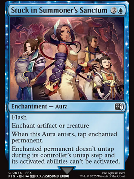 Stuck in Summoner's Sanctum (FIN-076) - FINAL FANTASY: (enchantment)