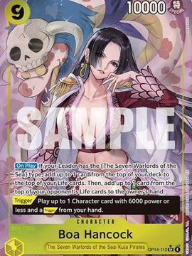 Boa Hancock - OP14-112 (Alternate Art) (OP14-112) - The Azure Sea's Seven Foil