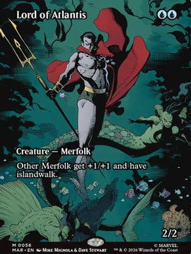 Lord of Atlantis (Borderless) (MAR-056) - Marvel Universe Eternal-Legal
