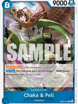 Chaka & Pell (EB04-023) - The Azure Sea's Seven Foil