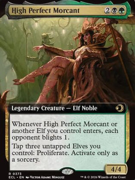 High Perfect Morcant (Extended Art) (ECL-373) - Lorwyn Eclipsed