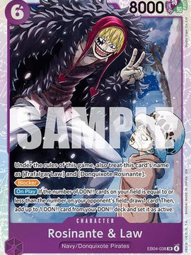Rosinante & Law (EB04-038) - The Azure Sea's Seven Foil