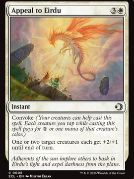 Appeal to Eirdu (ECL-005) - Lorwyn Eclipsed
