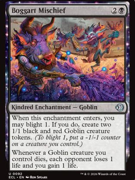 Boggart Mischief (ECL-092) - Lorwyn Eclipsed