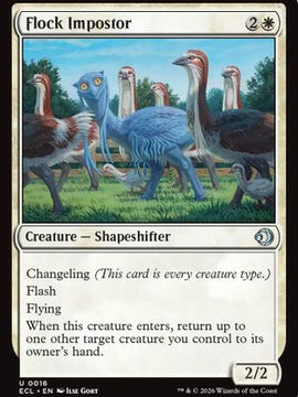 Flock Impostor (ECL-016) - Lorwyn Eclipsed