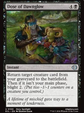 Dose of Dawnglow (ECL-100) - Lorwyn Eclipsed