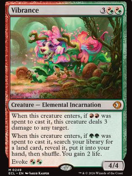 Vibrance (ECL-249) - Lorwyn Eclipsed Foil