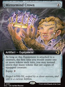 Mirrormind Crown (Extended Art) (ECL-381) - Lorwyn Eclipsed