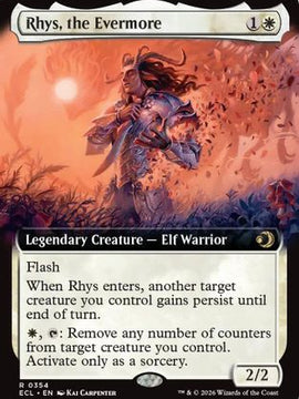 Rhys, the Evermore (Extended Art) (ECL-354) - Lorwyn Eclipsed