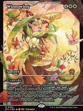 Winnowing (Showcase) (ECL-382) - Lorwyn Eclipsed Foil