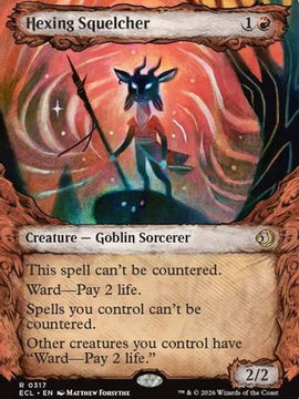 Hexing Squelcher (Showcase) (ECL-317) - Lorwyn Eclipsed Foil