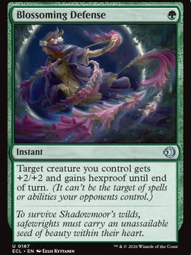 Blossoming Defense (ECL-167) - Lorwyn Eclipsed