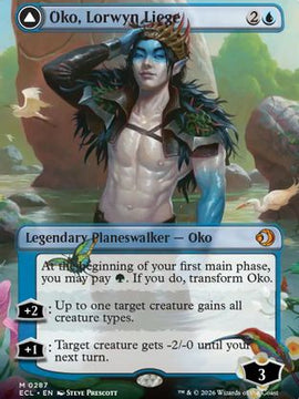 Oko, Lorwyn Liege (Borderless) (ECL-287) - Lorwyn Eclipsed