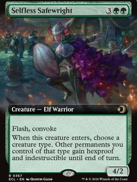 Selfless Safewright (Extended Art) (ECL-367) - Lorwyn Eclipsed